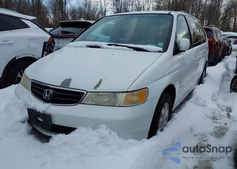 2003 Honda Odyssey Ex-L z USA, uszkodzony, nr VIN 5FNRL180X3B126526
